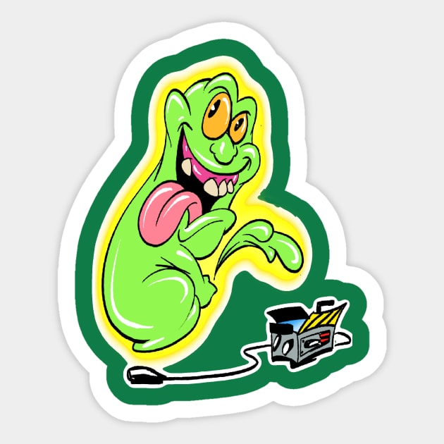 Ecto plasmic residue Sticker by Biomek